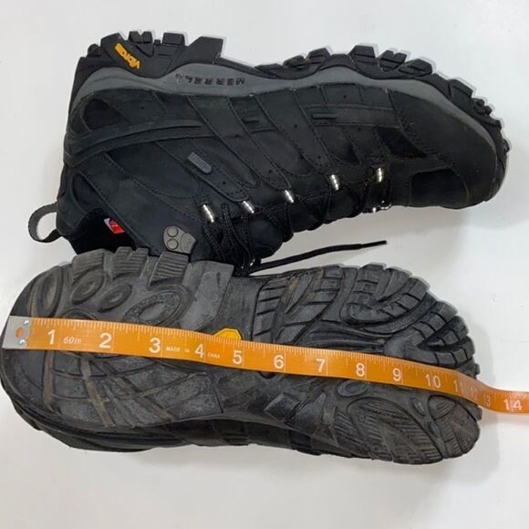 Merrell Moab 3 Hiking Boots Men\'s All-Black Athletic Shoes Size 12 USA #J99739 main image 4